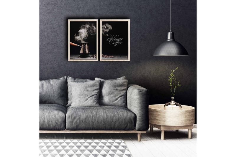 Veggdekorasjon MDF Bilde 2-delt - Interiør - Maleri & posters - Lerretsbilder