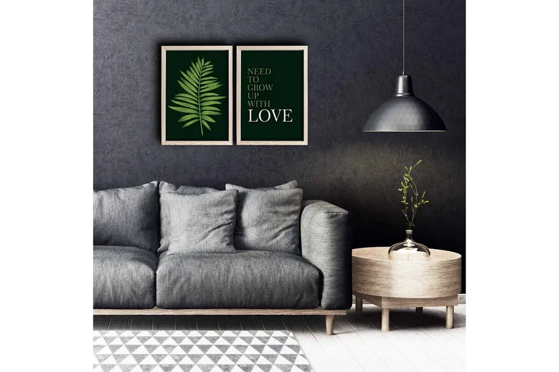 Veggdekorasjon MDF Bilde 2-delt