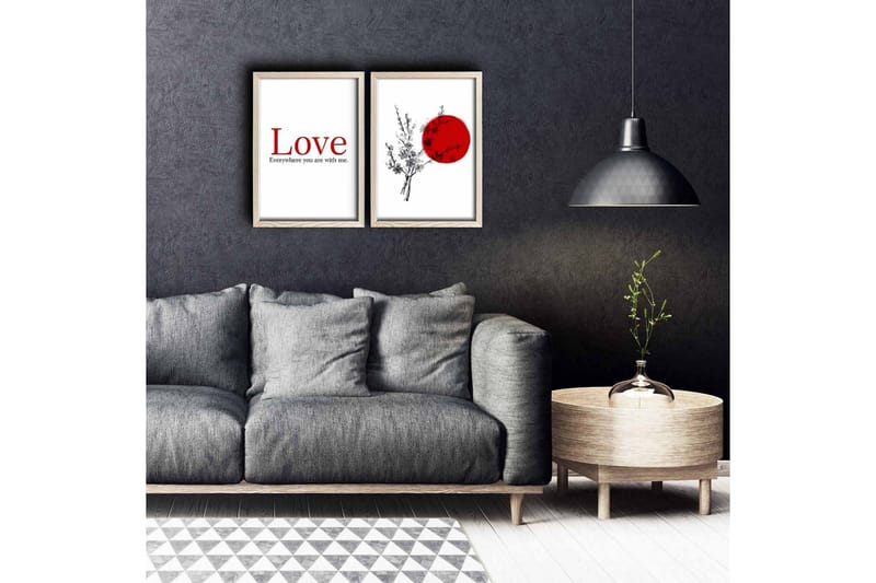 Veggdekorasjon MDF Bilde 2-delt