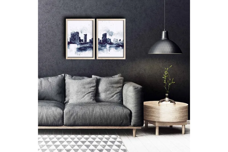 Veggdekorasjon MDF Bilde 2-delt