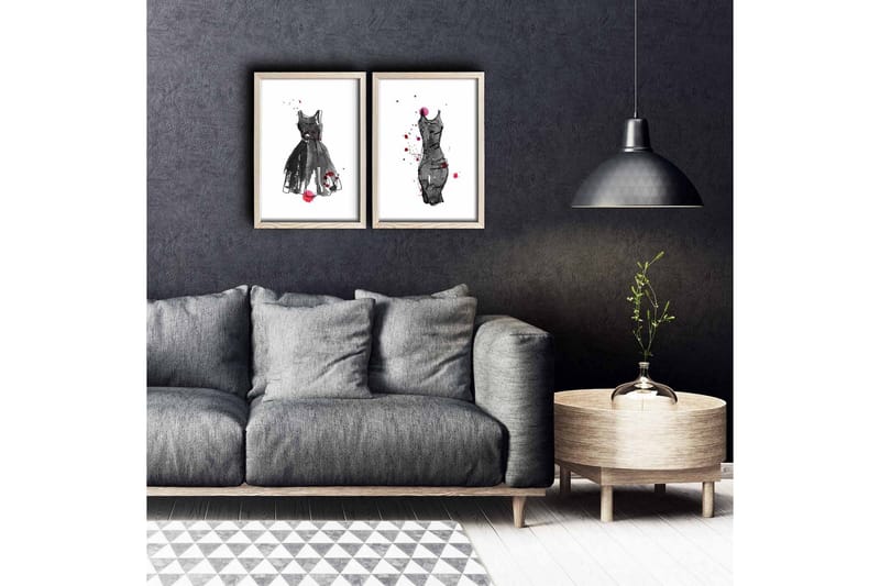 Veggdekorasjon MDF Bilde 2-delt