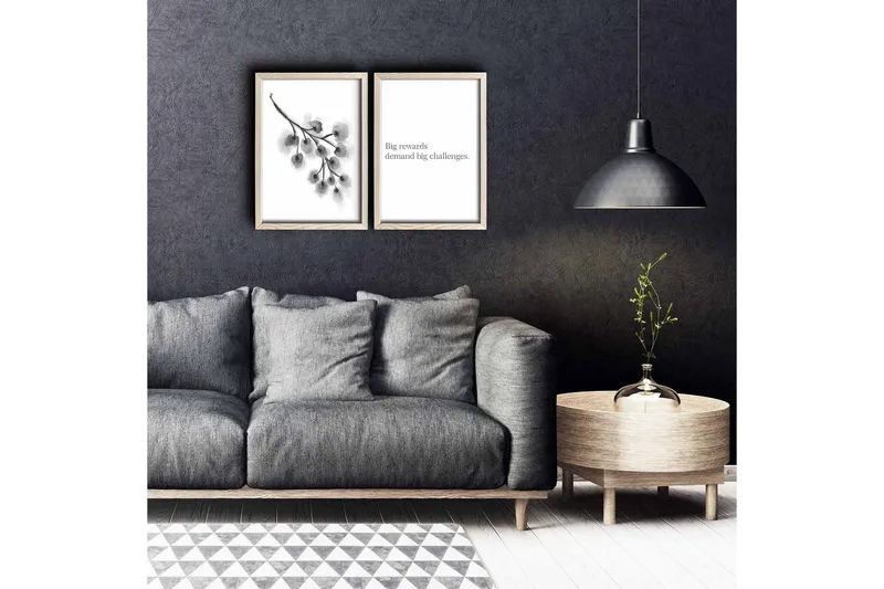 Veggdekorasjon MDF Bilde 2-delt