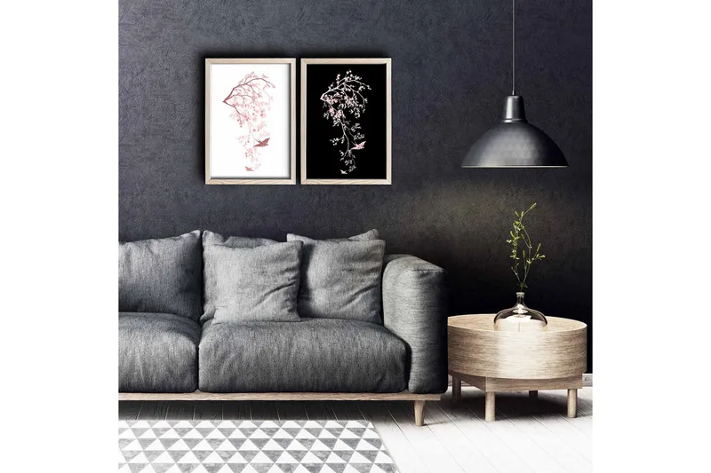 Veggdekorasjon MDF Bilde 2-delt