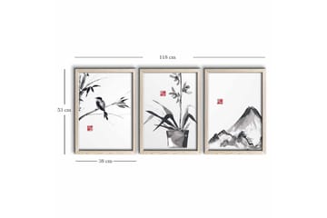 Veggdekorasjon MDF Bilde - Interiør - Maleri & posters - Lerretsbilder