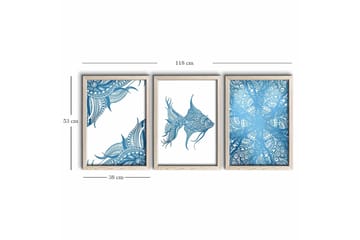 Veggdekorasjon MDF Bilde - Interiør - Maleri & posters - Lerretsbilder