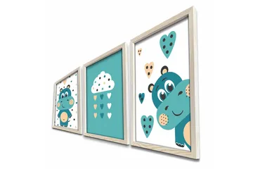 Veggdekorasjon MDF Bilde - Interiør - Maleri & posters - Lerretsbilder