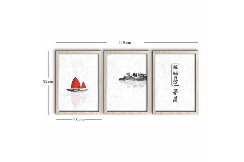 Veggdekorasjon MDF Bilde - Interiør - Maleri & posters - Lerretsbilder