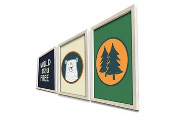 Veggdekorasjon MDF Bilde - Interiør - Maleri & posters - Lerretsbilder