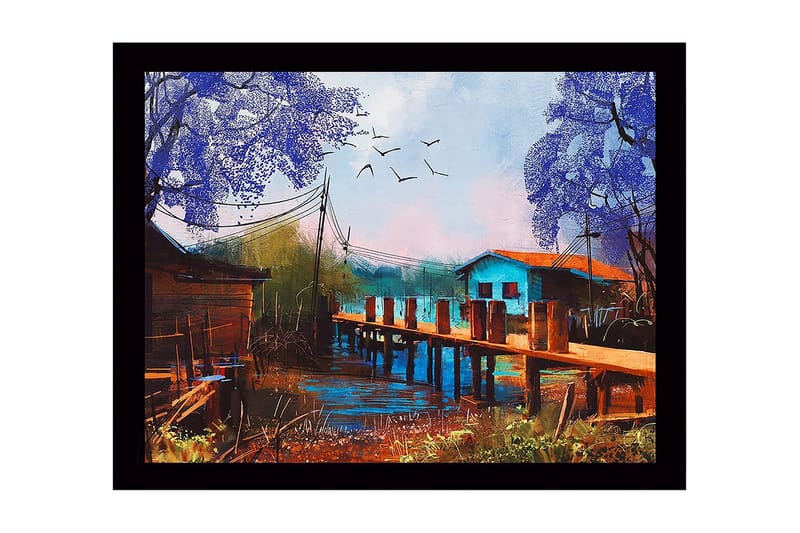 Veggdekorasjon MDF Bilde