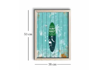 Veggdekorasjon MDF Bilde - Interiør - Maleri & posters - Lerretsbilder