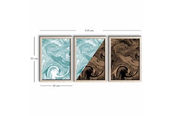 Veggdekorasjon MDF Bilde - Interiør - Maleri & posters - Lerretsbilder