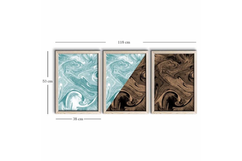 Veggdekorasjon MDF Bilde - Interiør - Maleri & posters - Lerretsbilder