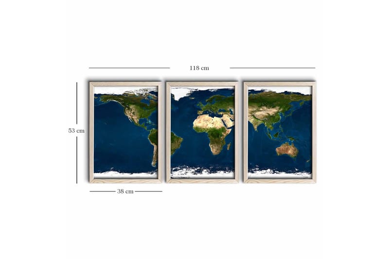 Veggdekorasjon MDF Bilde - Interiør - Maleri & posters - Lerretsbilder