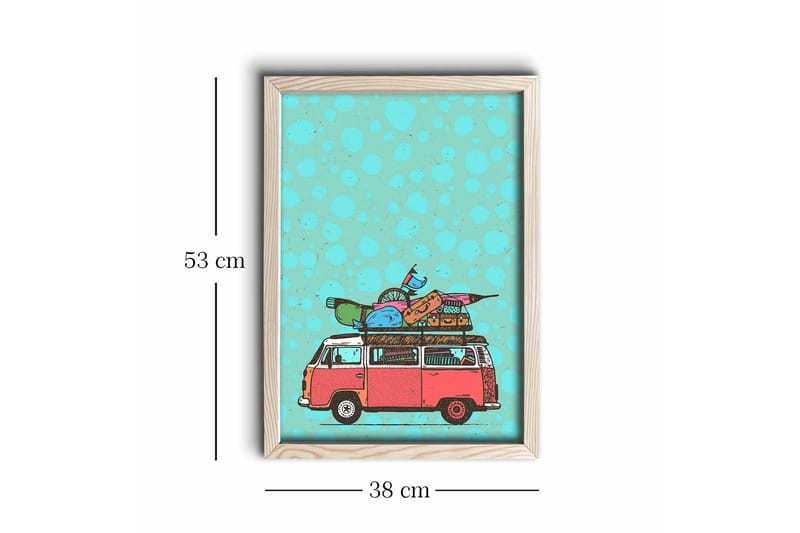 Veggdekorasjon MDF Bilde - Interiør - Maleri & posters - Lerretsbilder