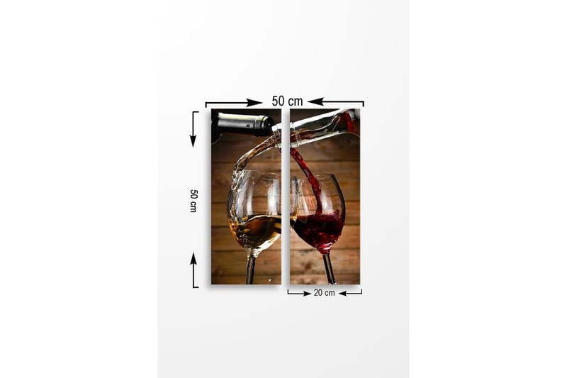 Veggdekorasjon MDF Bilde - Interiør - Maleri & posters - Lerretsbilder