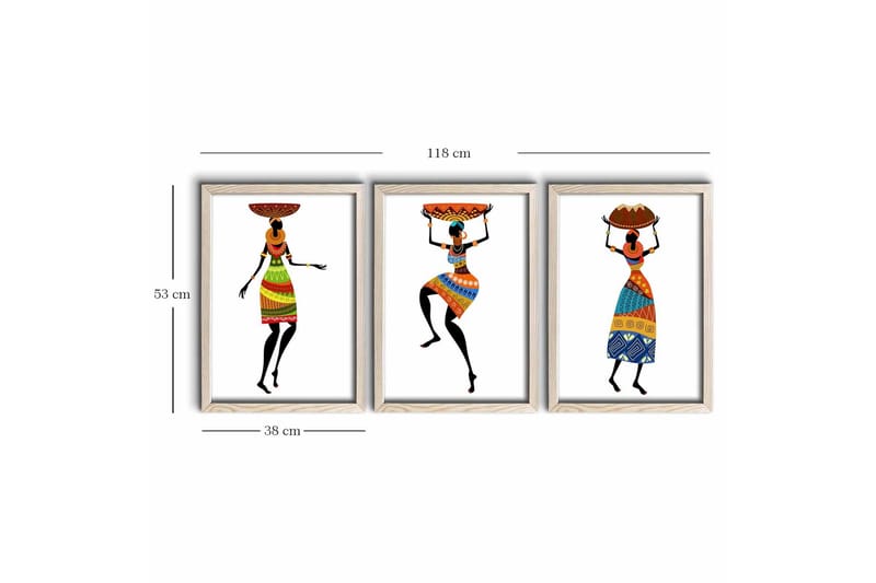 Veggdekorasjon MDF Bilde - Interiør - Maleri & posters - Lerretsbilder