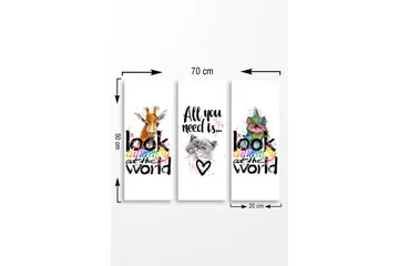 Veggdekorasjon MDF Bilde - Interiør - Maleri & posters - Lerretsbilder