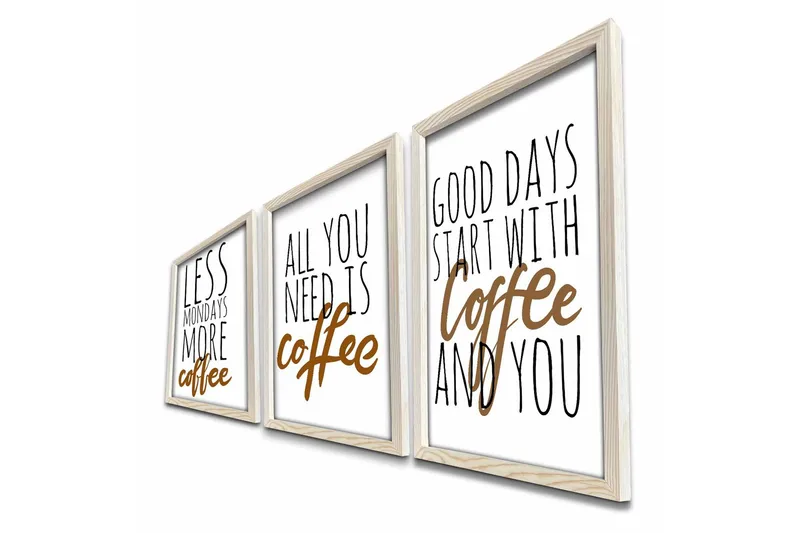 Veggdekorasjon MDF Bilde - Interiør - Maleri & posters - Lerretsbilder