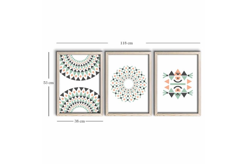 Veggdekorasjon MDF Bilde - Interiør - Maleri & posters - Lerretsbilder