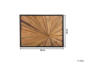 Merida Veggdekorasjon 80 cm - Tre / Natur - Interiør - Maleri & posters - Lerretsbilder
