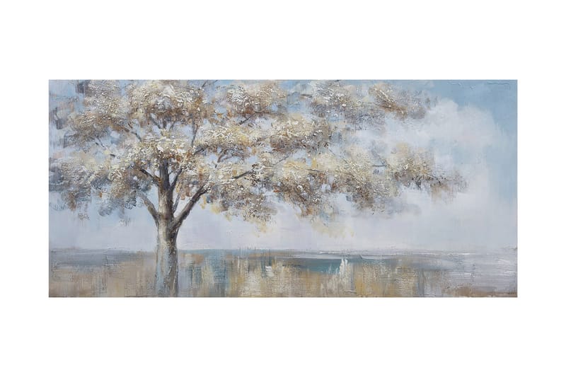 Oljemaleri 70x150cm Tre - Interiør - Maleri & posters - Oljemaling