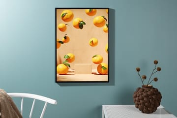 Poster Lemons 50x70 cm - Beige - Interiør - Maleri & posters - Posters