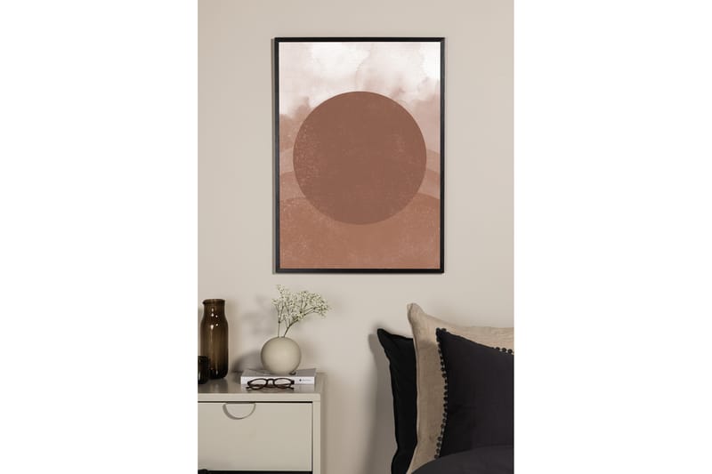 Poster Soft shades 21x30 cm - Brun - Posters
