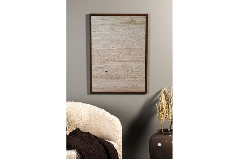 Poster Stone wall 21x30 cm - Beige - Posters