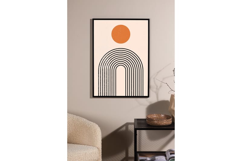 Poster Tempel 70x100 cm - Beige - Interiør - Maleri & posters - Posters