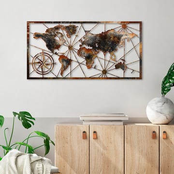 Decorative Metal Wall Accessory Wallxpert - Interiør - Maleri & posters - Posters
