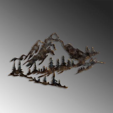 Decorative Metal Wall Accessory Wallxpert - Interiør - Maleri & posters - Posters