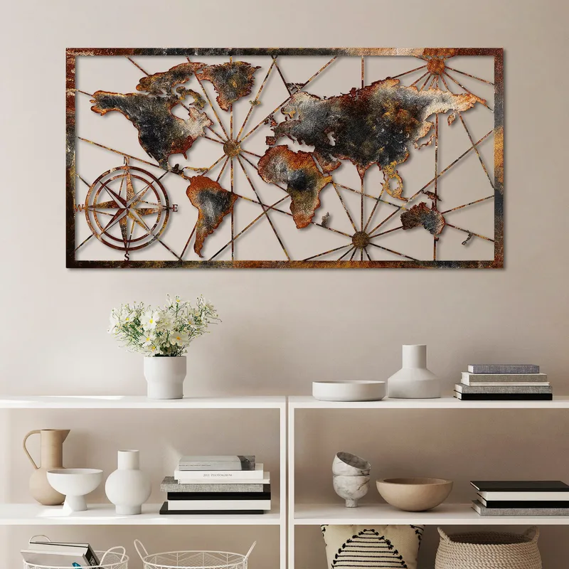 Decorative Metal Wall Accessory Wallxpert - Interiør - Maleri & posters - Posters