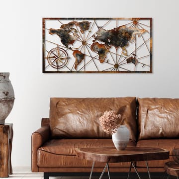 Decorative Metal Wall Accessory Wallxpert - Interiør - Maleri & posters - Posters