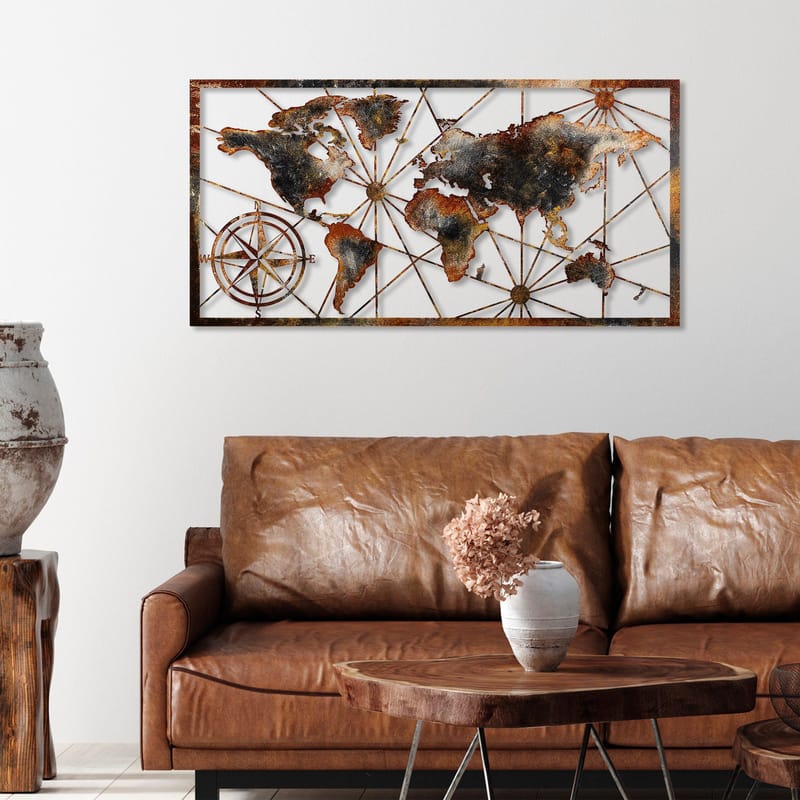Decorative Metal Wall Accessory Wallxpert - Interiør - Maleri & posters - Posters