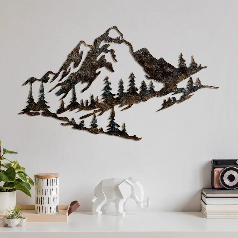 Decorative Metal Wall Accessory Wallxpert - Interiør - Maleri & posters - Posters