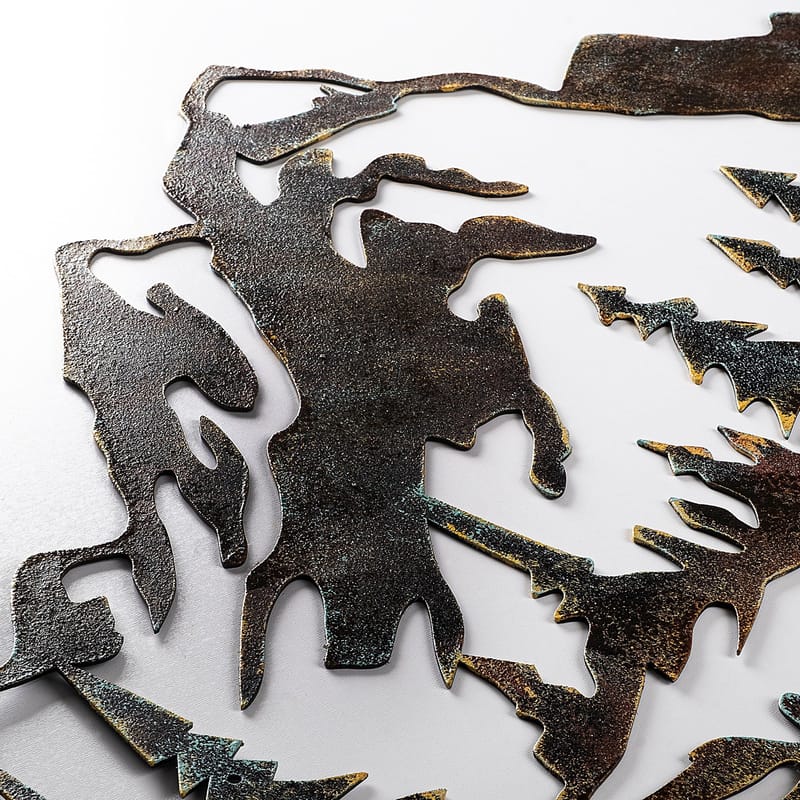 Decorative Metal Wall Accessory Wallxpert - Interiør - Maleri & posters - Posters