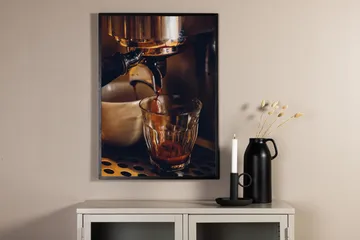 Poster Barrista 30x40 cm - Brun - Interiør - Maleri & posters - Posters