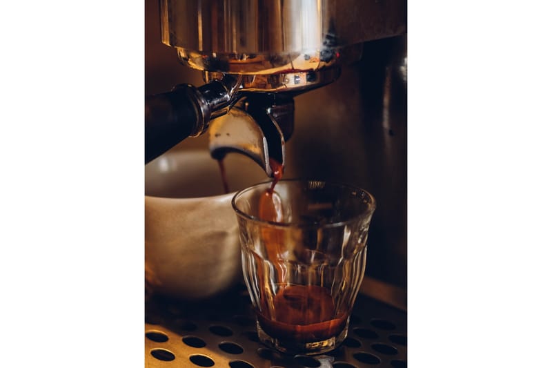 Poster Barrista 50x70 cm, Brun