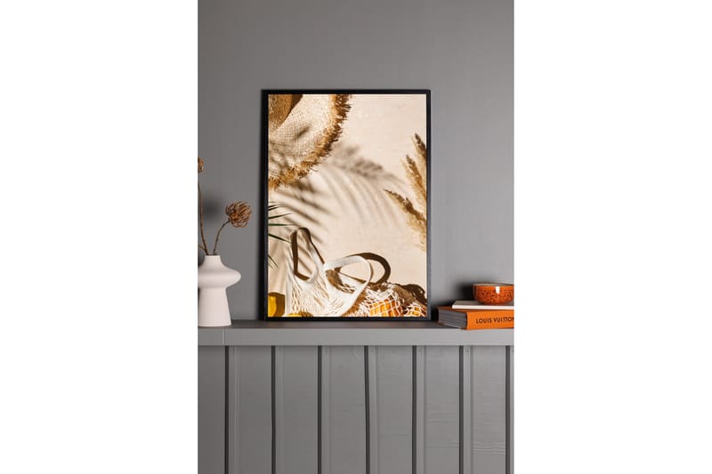 Poster Beach 30x40 cm - Beige - Interiør - Maleri & posters - Posters