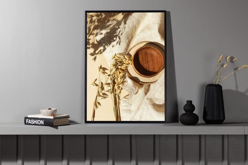 Poster Brown Bowl 30x40 cm - Beige - Interiør - Maleri & posters - Posters