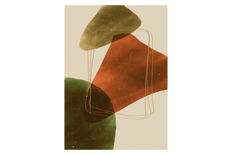 Poster Canyon 50x70 cm, Beige