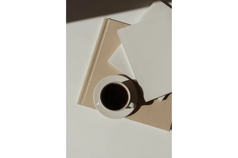Poster Coffee 21x30 cm, Hvid