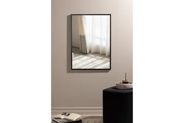 Poster Curtain 21x30 cm - Beige - Interiør - Maleri & posters - Posters
