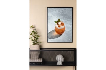 Poster Drink 21x30 cm - Grå - Interiør - Maleri & posters - Posters