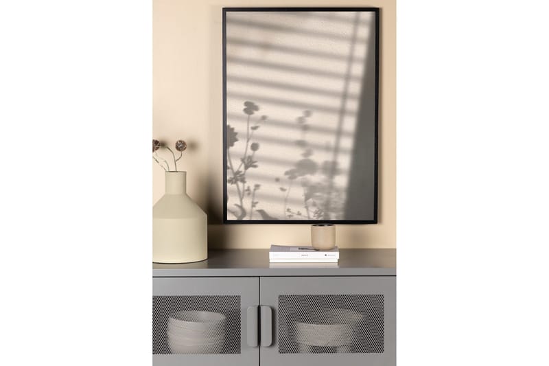 Poster Flower Shadow 30x40 cm - Hvid - Interiør - Maleri & posters - Posters