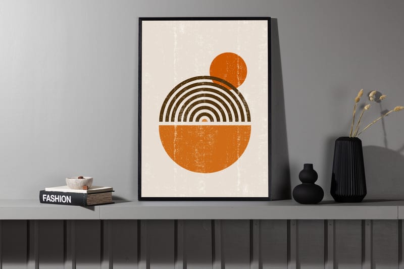 Poster Hathor 50x70 cm - Beige - Interiør - Maleri & posters - Posters