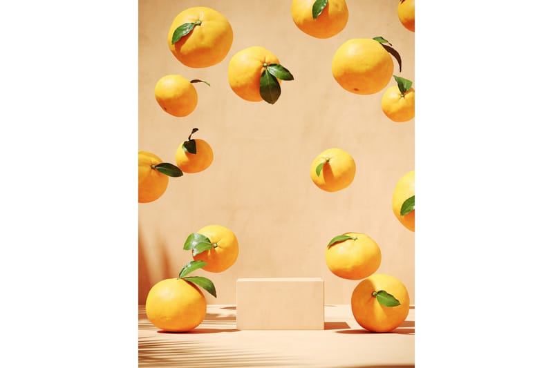 Poster Lemons 50x70 cm - Beige - Posters