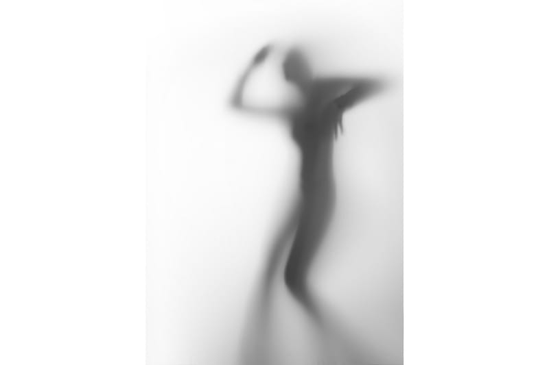 Poster Manshade 30x40 cm, Sort/Hvid