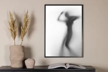 Poster Manshade 50x70 cm - Sort/Hvid - Interiør - Maleri & posters - Posters