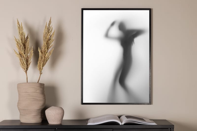 Poster Manshade 50x70 cm - Sort/Hvid - Interiør - Maleri & posters - Posters